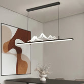 Lampadario a goccia moderno con contorni montani - clowasit.com